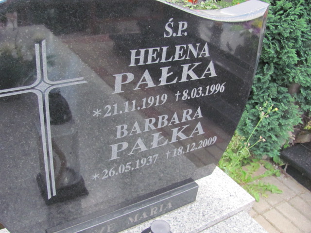 Helena PAŁKA 1919 Bielawa - Grobonet - Wyszukiwarka osób pochowanych