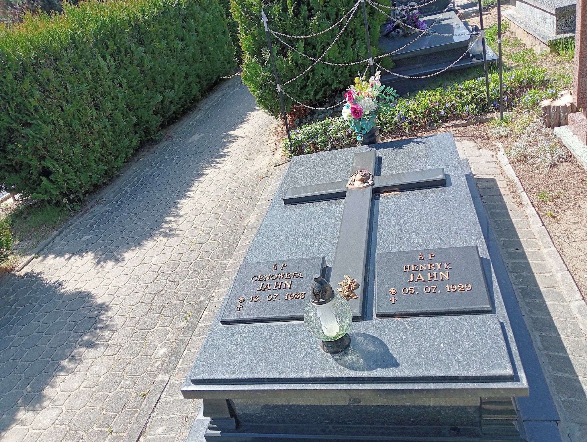 Grób Genowefa Jahn