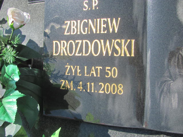 Zbigniew Drozdowski 1958 Bielawa - Grobonet - Wyszukiwarka osób pochowanych