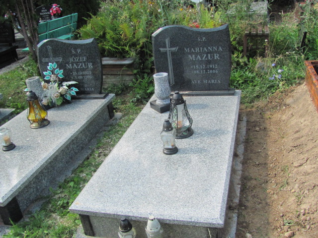 Grób Marianna Mazur
