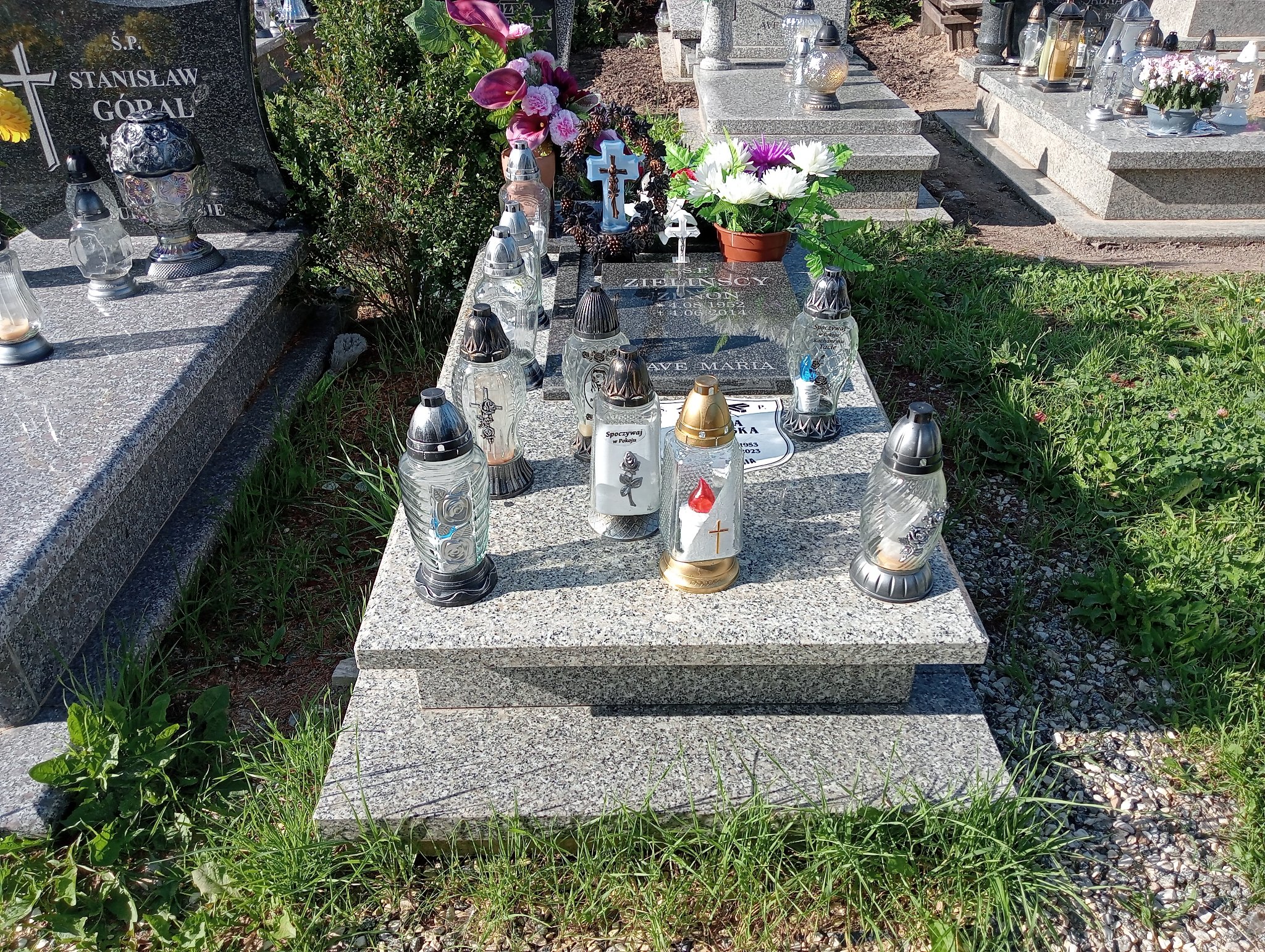 Grób Józefa Zielińska