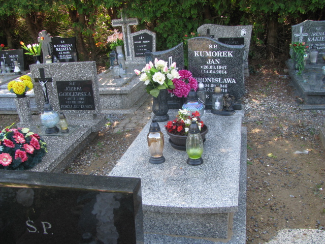 Grób Bronisława Kumorek