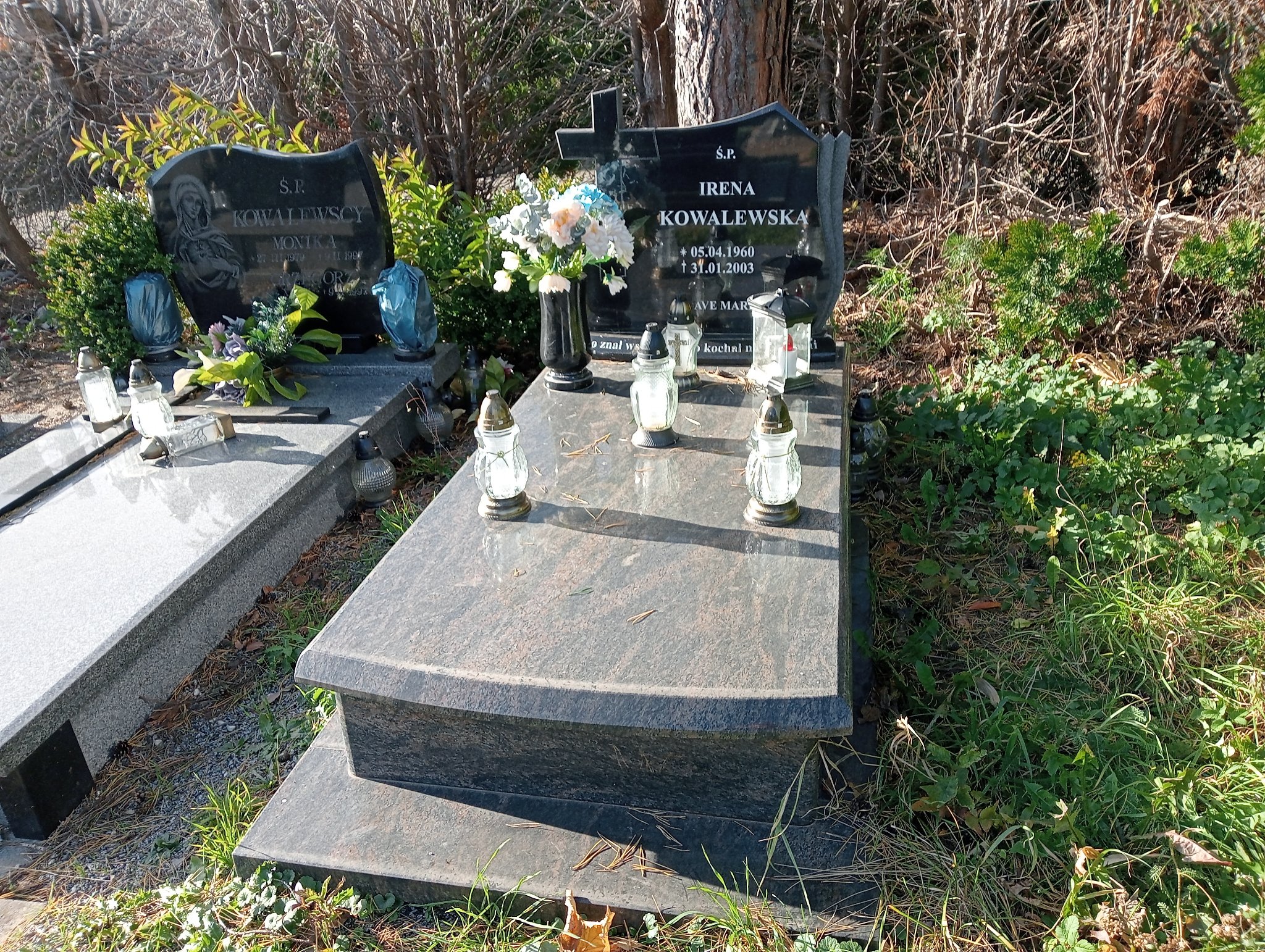 Grób Irena Kowalewska