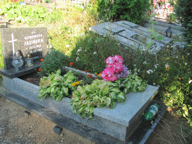 Grób GENOWEFA JASIŃSKA