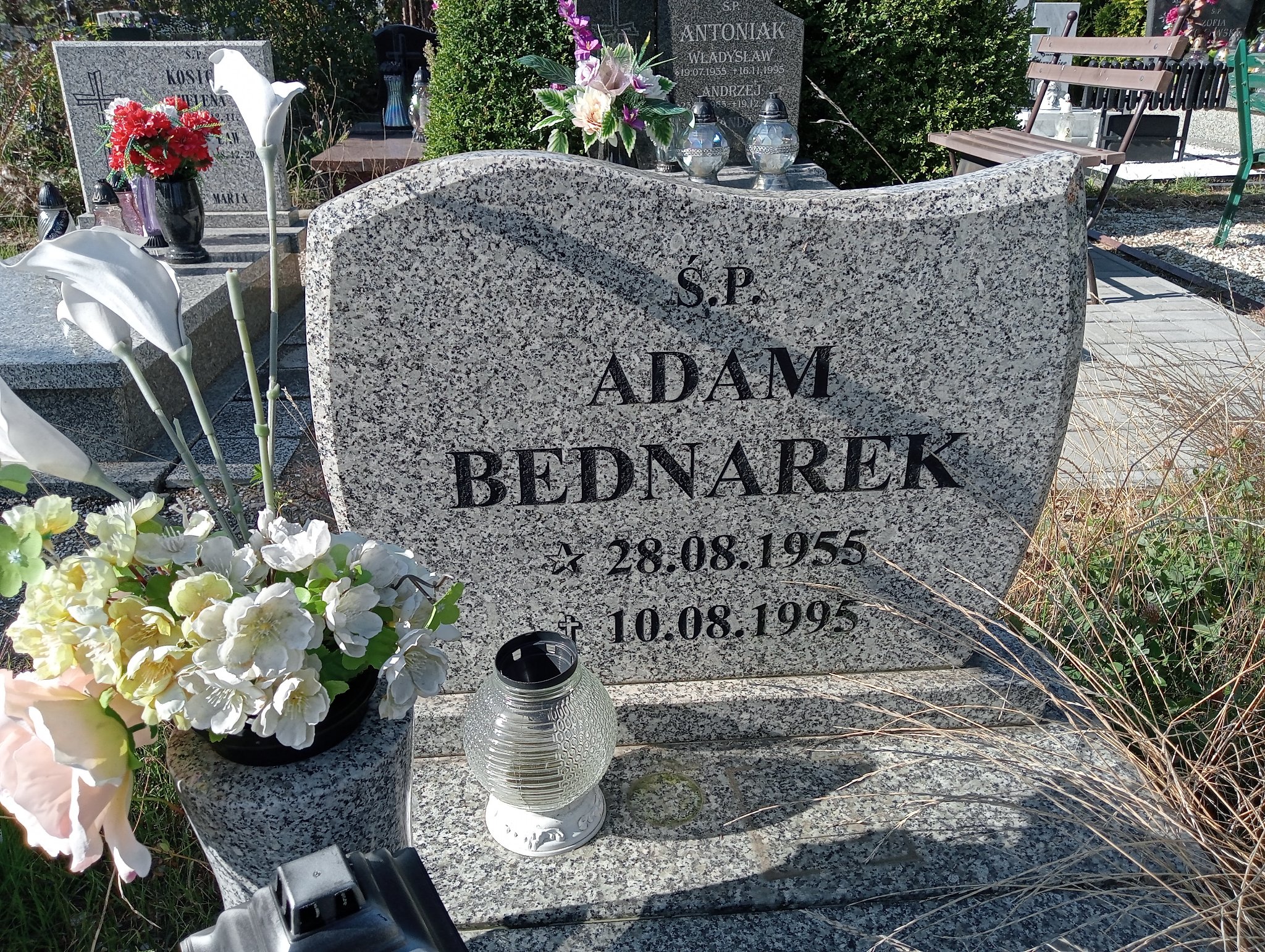 Adam BEDNAREK 1955 Bielawa - Grobonet - Wyszukiwarka osób pochowanych