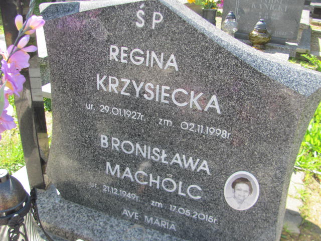 Bronisława Macholc 1949 Bielawa - Grobonet - Wyszukiwarka osób pochowanych