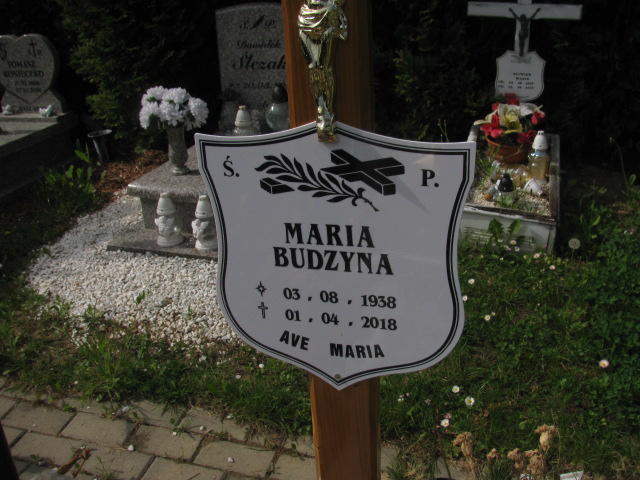 Maria Budzyna 1938 Bielawa - Grobonet - Wyszukiwarka osób pochowanych