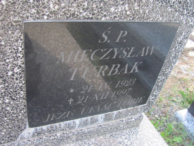 Mieczysław TURBAK 1923 Bielawa - Grobonet - Wyszukiwarka osób pochowanych