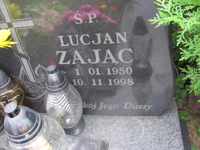 Lucjan ZAJĄC 1950 Bielawa - Grobonet - Wyszukiwarka osób pochowanych