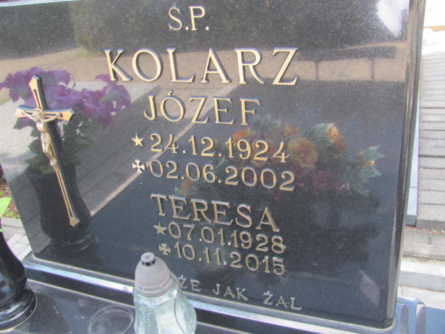 Józef Kolarz 1924 Bielawa - Grobonet - Wyszukiwarka osób pochowanych