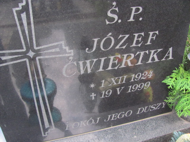 Józef ĆWIERTKA 1924 Bielawa - Grobonet - Wyszukiwarka osób pochowanych