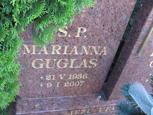 Marianna Guglas 1936 Bielawa - Grobonet - Wyszukiwarka osób pochowanych