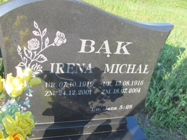 Irena Bąk 1919 Bielawa - Grobonet - Wyszukiwarka osób pochowanych