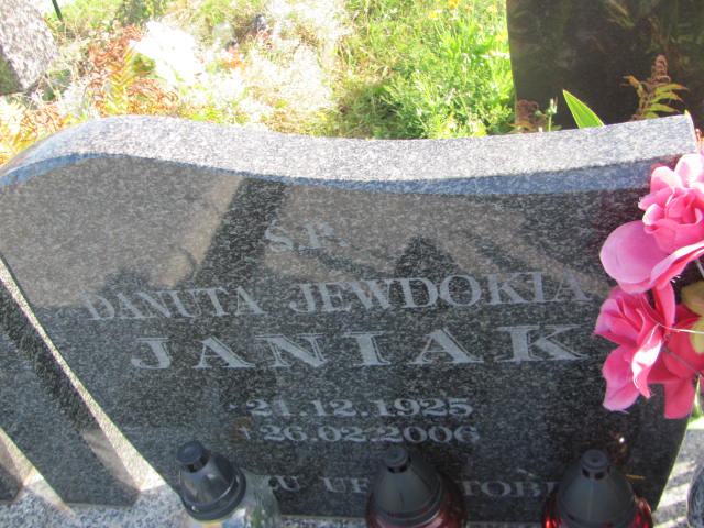 Jewdokia Janiak 1915 Bielawa - Grobonet - Wyszukiwarka osób pochowanych
