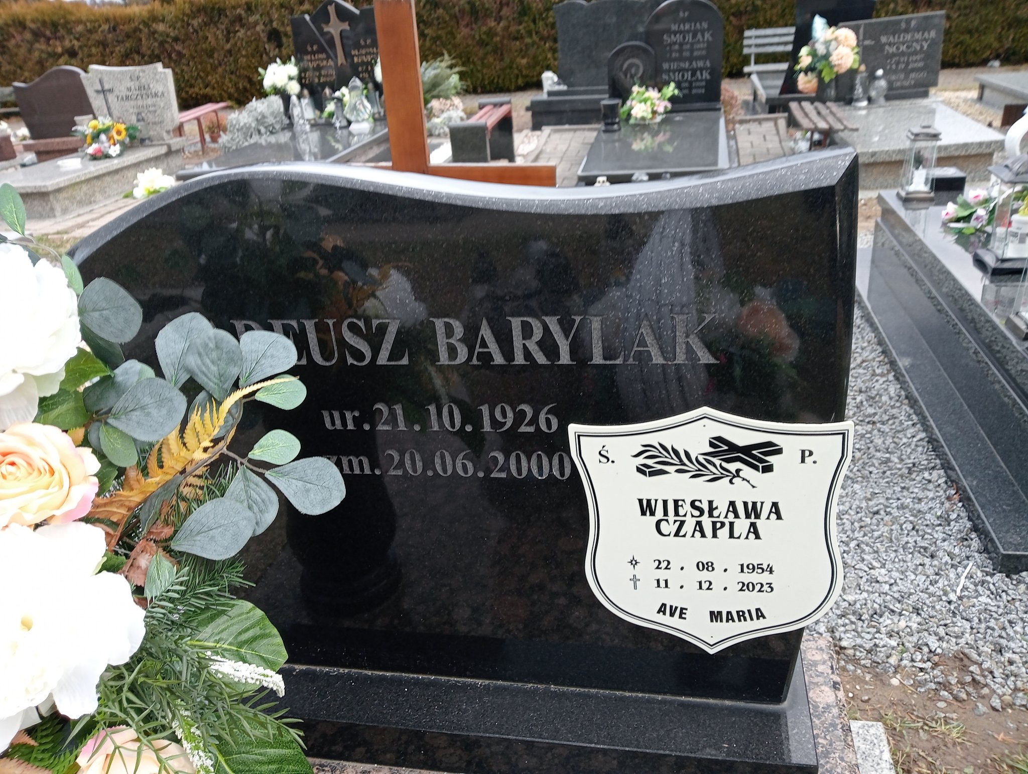 Wiesława Czapla 1954 Bielawa - Grobonet - Wyszukiwarka osób pochowanych