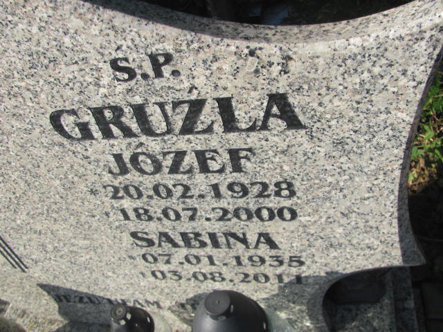 Józef GRUŹLA 1928 Bielawa - Grobonet - Wyszukiwarka osób pochowanych