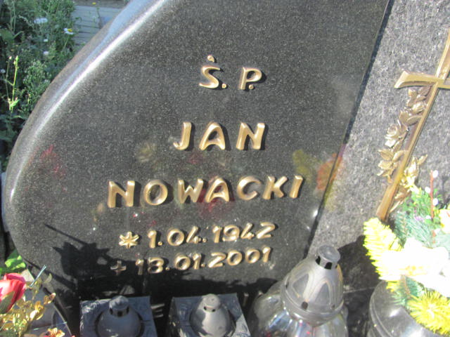 Jan NOWACKI 1942 Bielawa - Grobonet - Wyszukiwarka osób pochowanych