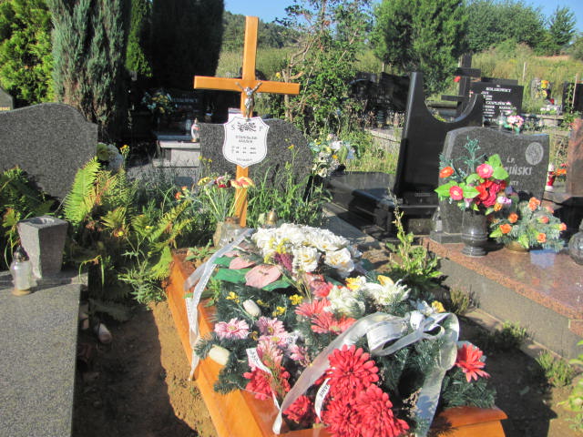 Grób Stanisław Anusik