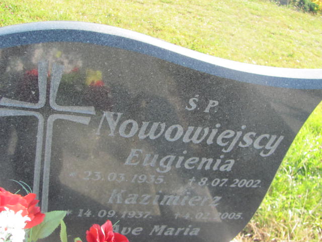 Kazimierz Nowowiejski 1937 Bielawa - Grobonet - Wyszukiwarka osób pochowanych