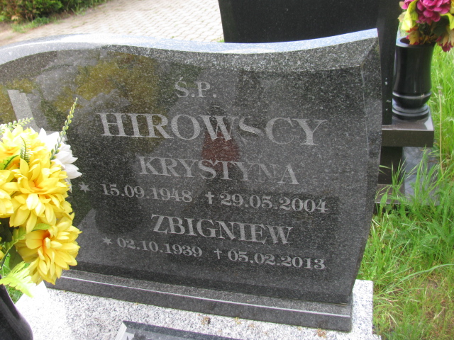 Krystyna Hirowska 1948 Bielawa - Grobonet - Wyszukiwarka osób pochowanych