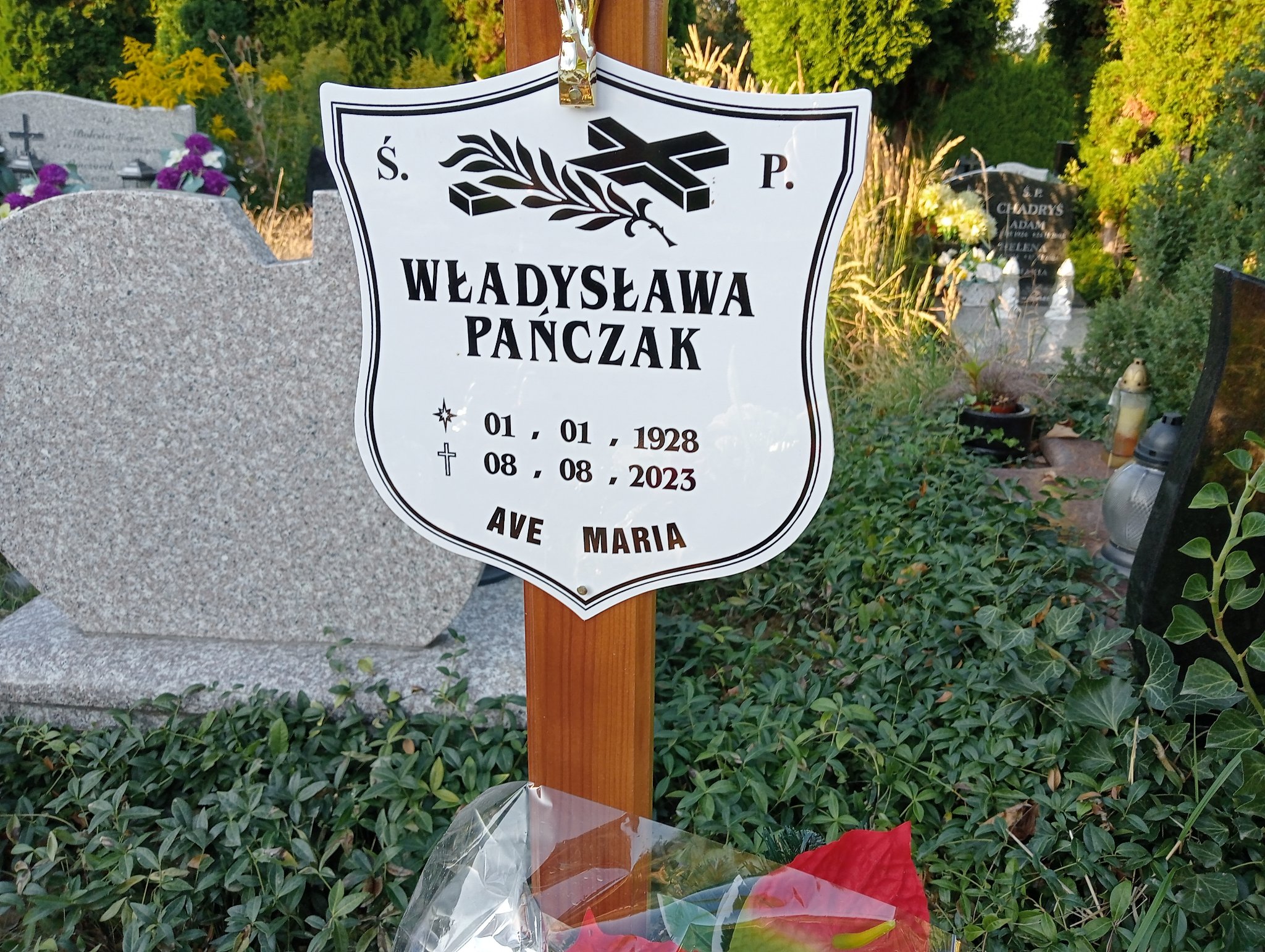 Władysława Pańczak 1928 Bielawa - Grobonet - Wyszukiwarka osób pochowanych