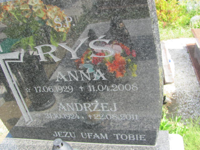 Anna Ryś 1929 Bielawa - Grobonet - Wyszukiwarka osób pochowanych