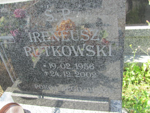 Ireneusz Rutkowski 1956 Bielawa - Grobonet - Wyszukiwarka osób pochowanych