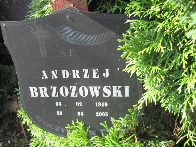 Andrzej Brzozowski 1940 Bielawa - Grobonet - Wyszukiwarka osób pochowanych