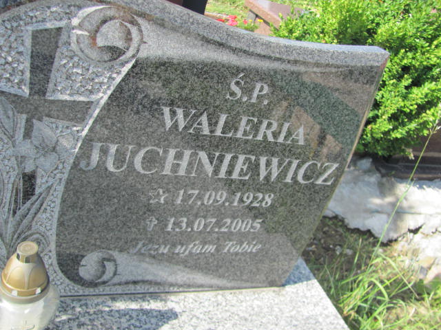 Waleria Juchniewicz 1928 Bielawa - Grobonet - Wyszukiwarka osób pochowanych