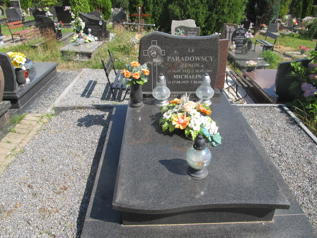 Grób Michalina Paradowska