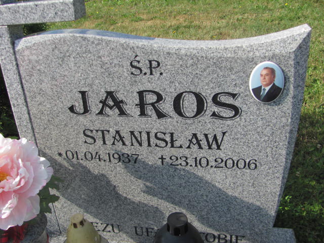 Stanisław Jaros 1937 Bielawa - Grobonet - Wyszukiwarka osób pochowanych