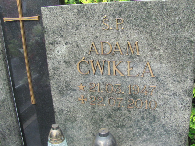 Adam Ćwikła 1947 Bielawa - Grobonet - Wyszukiwarka osób pochowanych