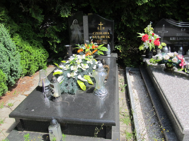 Grób Czesława Kulawik