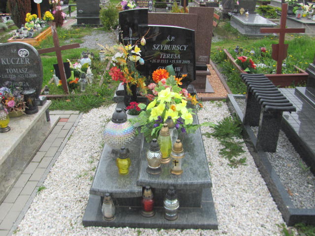 Grób Teresa Szyburska