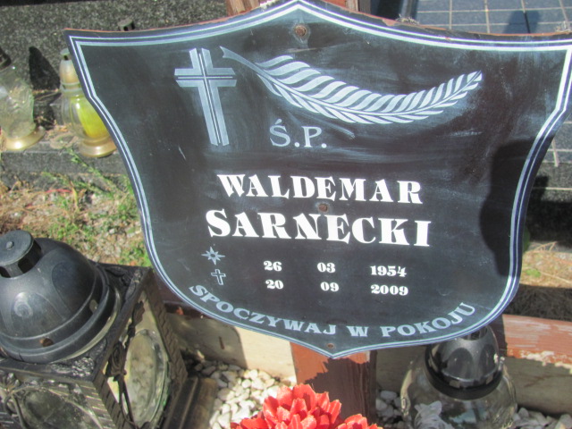 Waldemar Sarnecki 1954 Bielawa - Grobonet - Wyszukiwarka osób pochowanych