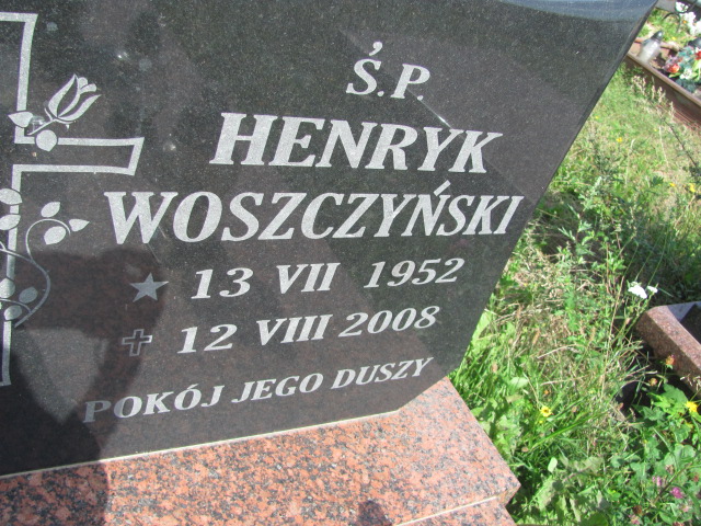 Henryk Woszczyński 1952 Bielawa - Grobonet - Wyszukiwarka osób pochowanych