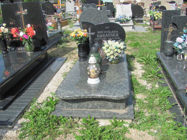 Grób Mieczysława Barańska