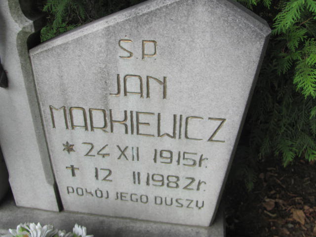 Jan MARKIEWICZ 1915 Bielawa - Grobonet - Wyszukiwarka osób pochowanych