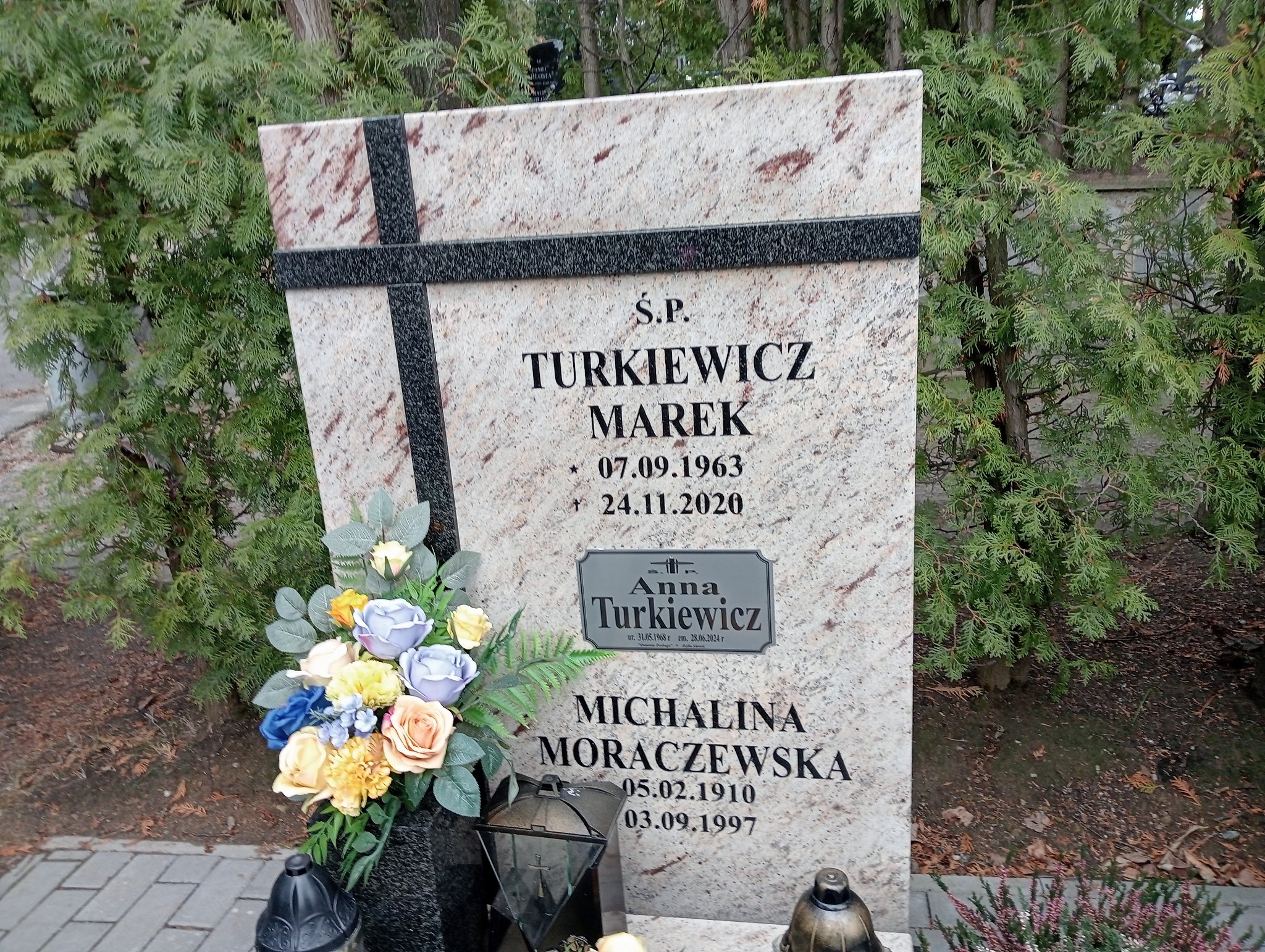 Marek Turkiewicz 1963 Bielawa - Grobonet - Wyszukiwarka osób pochowanych