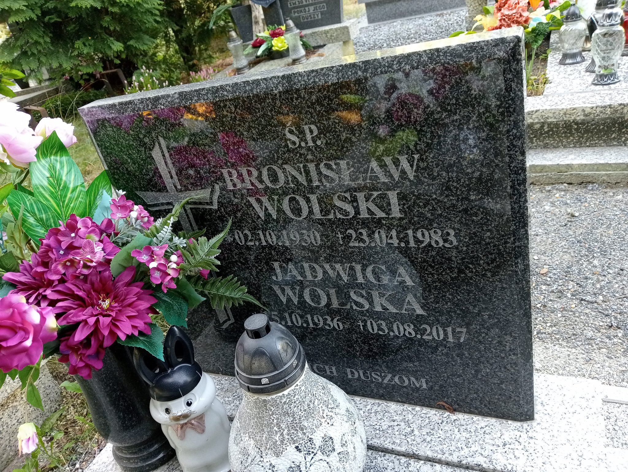 Jadwiga Wolska 1936 Bielawa - Grobonet - Wyszukiwarka osób pochowanych