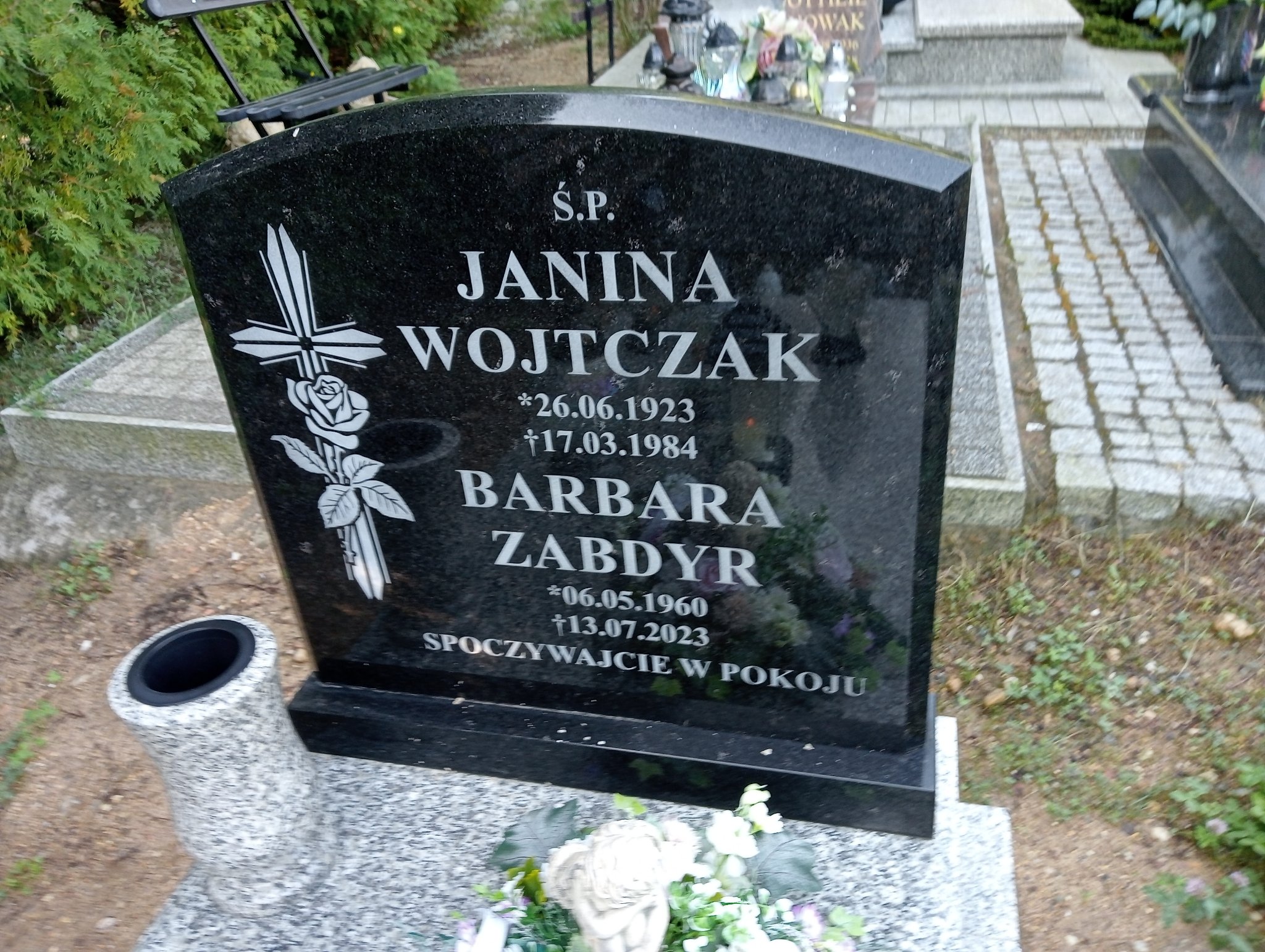 Barbara Zabdyr 1960 Bielawa - Grobonet - Wyszukiwarka osób pochowanych