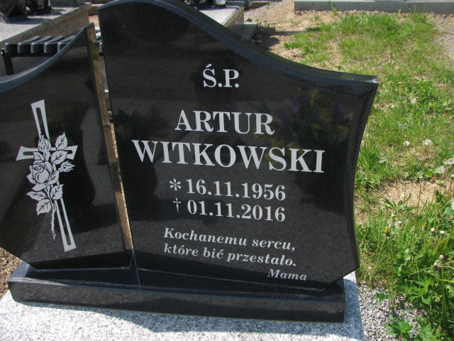 Artur Witkowski 1956 Bielawa - Grobonet - Wyszukiwarka osób pochowanych