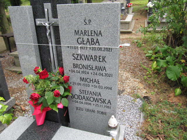 Bronisława Szkwarek 1924 Bielawa - Grobonet - Wyszukiwarka osób pochowanych