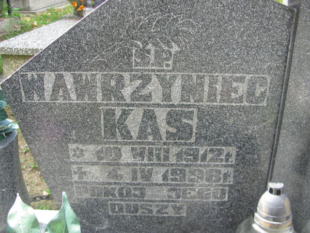 Wawrzyniec KĄS 1912 Bielawa - Grobonet - Wyszukiwarka osób pochowanych