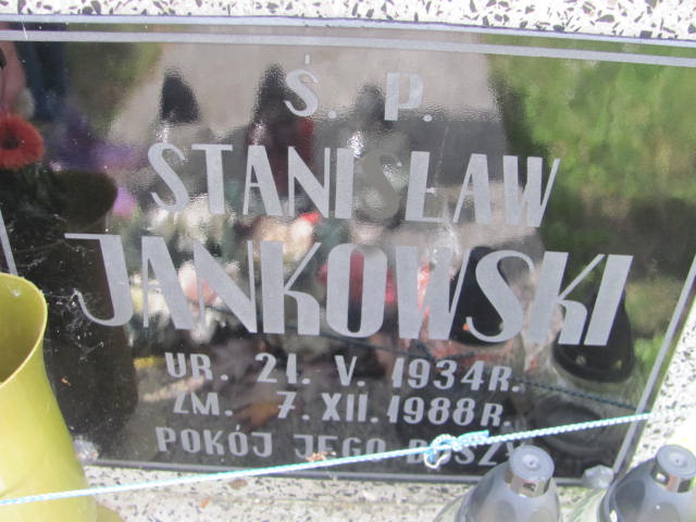 Stanisław JANKOWSKI 1934 Bielawa - Grobonet - Wyszukiwarka osób pochowanych