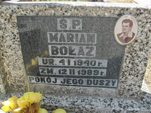 Marian BOŁAZ 1940 Bielawa - Grobonet - Wyszukiwarka osób pochowanych