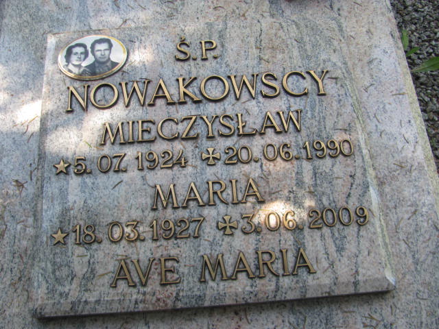 Mieczysław NOWAKOWSKI 1924 Bielawa - Grobonet - Wyszukiwarka osób pochowanych