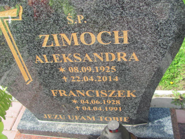 Franciszek ZIMOCH 1928 Bielawa - Grobonet - Wyszukiwarka osób pochowanych