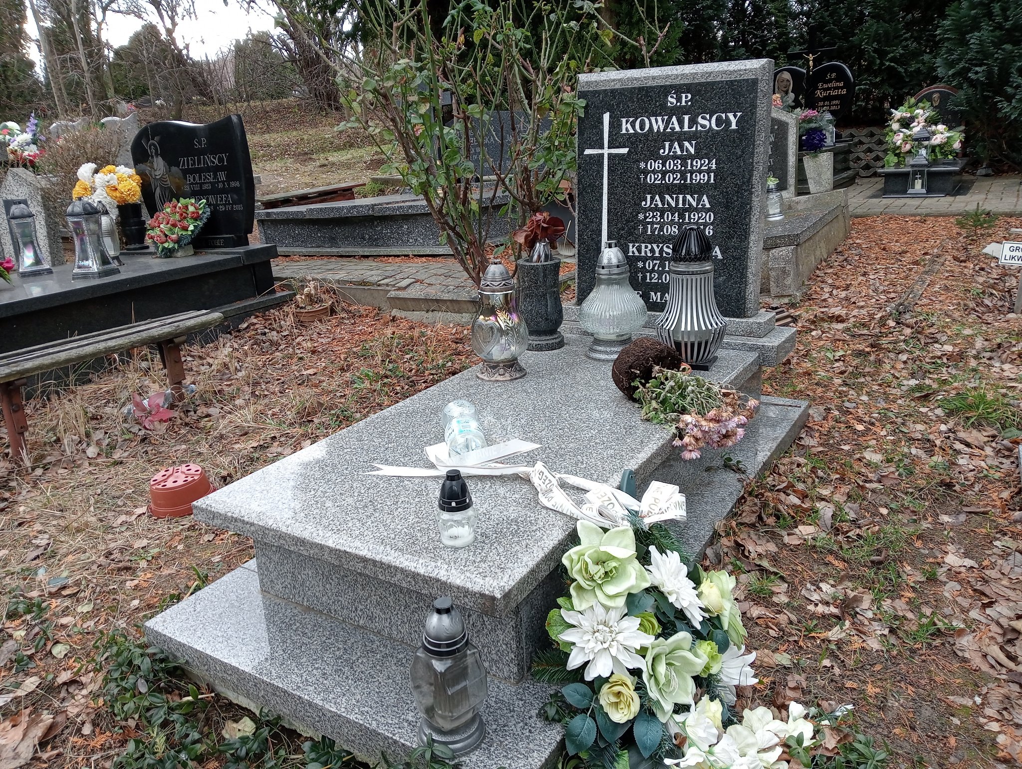 Grób Janina Kowalska