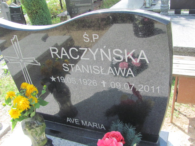 Stanisława Raczyńska 1926 Bielawa - Grobonet - Wyszukiwarka osób pochowanych